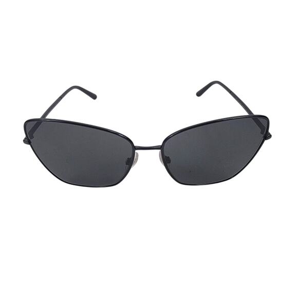 NEW Dolce & Gabbana Semi Cat Eye Sunglasses Black Mirrored Size 66,12 main image 8
